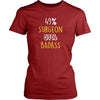 Surgeon Shirt - 49% Surgeon 51% Badass Profession-T-shirt-Teelime | shirts-hoodies-mugs