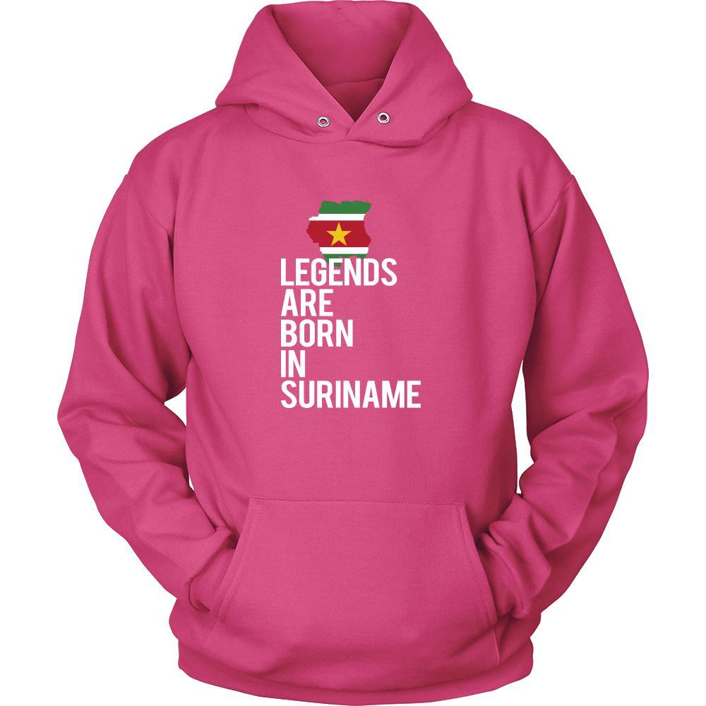 Suriname Shirt - Legends are born in Suriname - National Heritage Gift-T-shirt-Teelime | shirts-hoodies-mugs