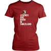 Swaziland Shirt - Legends are born in Swaziland - National Heritage Gift-T-shirt-Teelime | shirts-hoodies-mugs