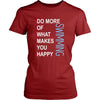 Swimming Shirt - Do more of what makes you happy Swimming- Hobby Gift-T-shirt-Teelime | shirts-hoodies-mugs