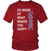 Swimming Shirt - Do more of what makes you happy Swimming- Hobby Gift-T-shirt-Teelime | shirts-hoodies-mugs