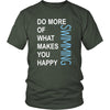 Swimming Shirt - Do more of what makes you happy Swimming- Hobby Gift-T-shirt-Teelime | shirts-hoodies-mugs