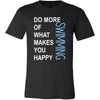 Swimming Shirt - Do more of what makes you happy Swimming- Hobby Gift-T-shirt-Teelime | shirts-hoodies-mugs