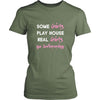 Swimming Shirt - Some girls play house real girls go Swimming- Hobby Lady-T-shirt-Teelime | shirts-hoodies-mugs