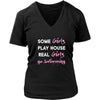 Swimming Shirt - Some girls play house real girls go Swimming- Hobby Lady-T-shirt-Teelime | shirts-hoodies-mugs