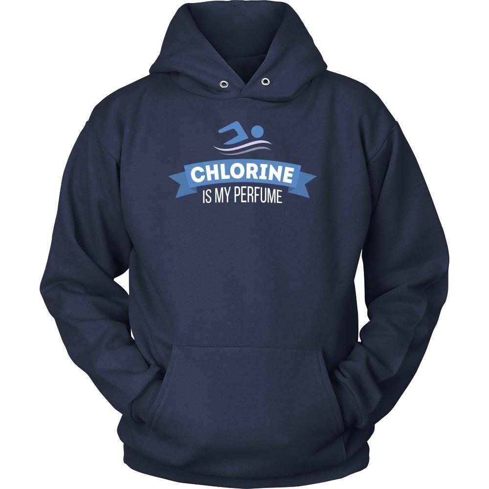 Swimming T Shirt - Chlorine is my perfume-T-shirt-Teelime | shirts-hoodies-mugs
