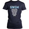 Swimming T Shirt - Swim like Ryan Lochte is waiting on the finish line-T-shirt-Teelime | shirts-hoodies-mugs