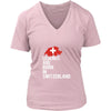Switzerland Shirt - Legends are born in Switzerland - National Heritage Gift-T-shirt-Teelime | shirts-hoodies-mugs