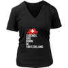 Switzerland Shirt - Legends are born in Switzerland - National Heritage Gift-T-shirt-Teelime | shirts-hoodies-mugs