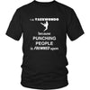 Taekwondo - I do Taekwondo because punching people is frowned upon - Sport Shirt-T-shirt-Teelime | shirts-hoodies-mugs