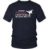 Taekwondo T Shirt - Screw Princess I want to be a black belt-T-shirt-Teelime | shirts-hoodies-mugs