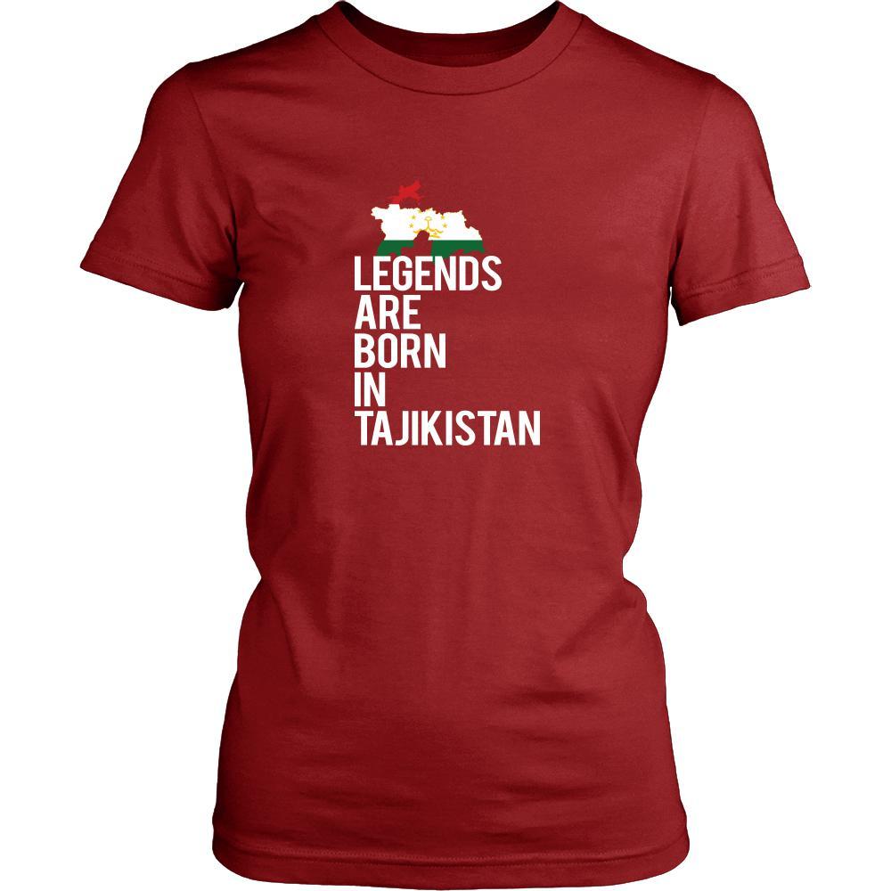 Tajikistan Shirt - Legends are born in Tajikistan - National Heritage Gift-T-shirt-Teelime | shirts-hoodies-mugs