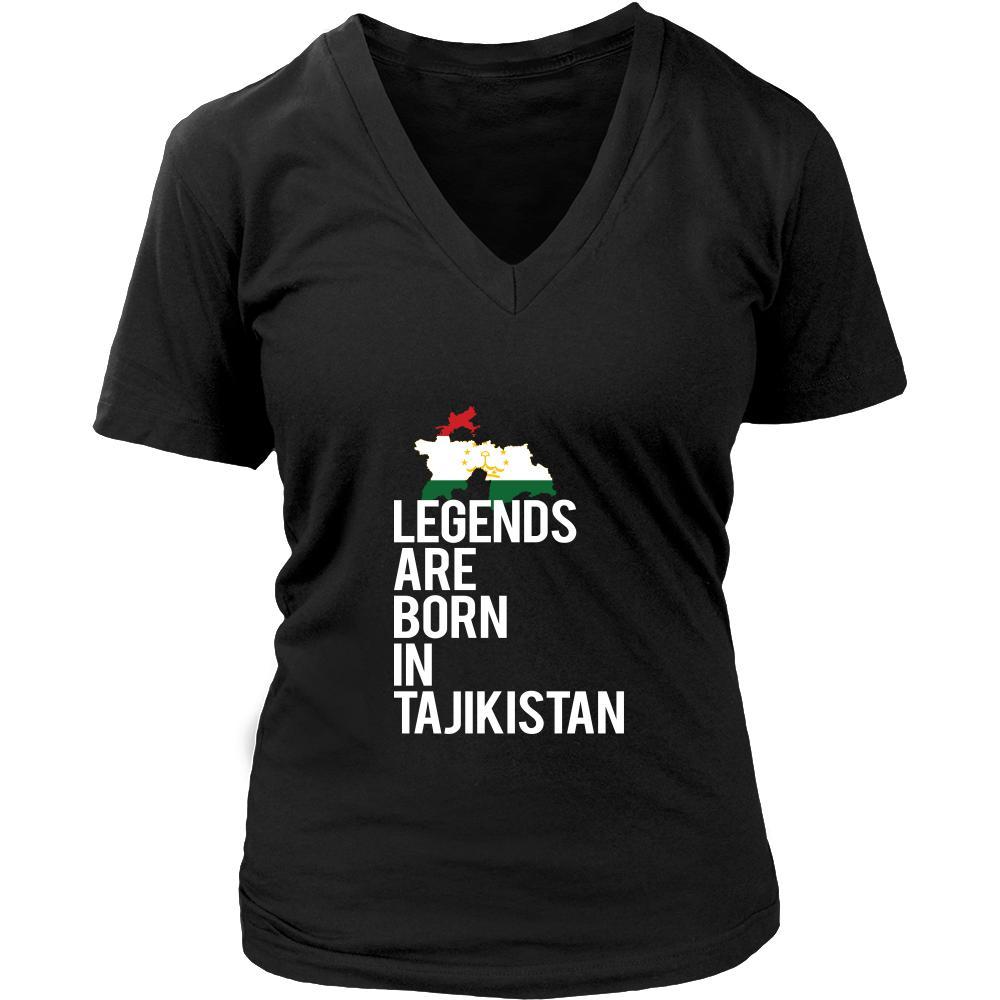 Tajikistan Shirt - Legends are born in Tajikistan - National Heritage Gift-T-shirt-Teelime | shirts-hoodies-mugs