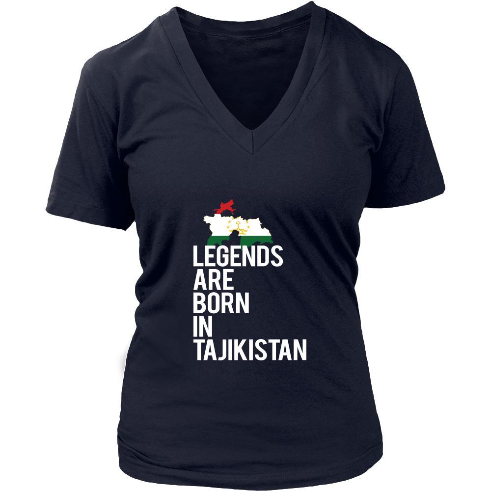 Tajikistan Shirt - Legends are born in Tajikistan - National Heritage Gift-T-shirt-Teelime | shirts-hoodies-mugs