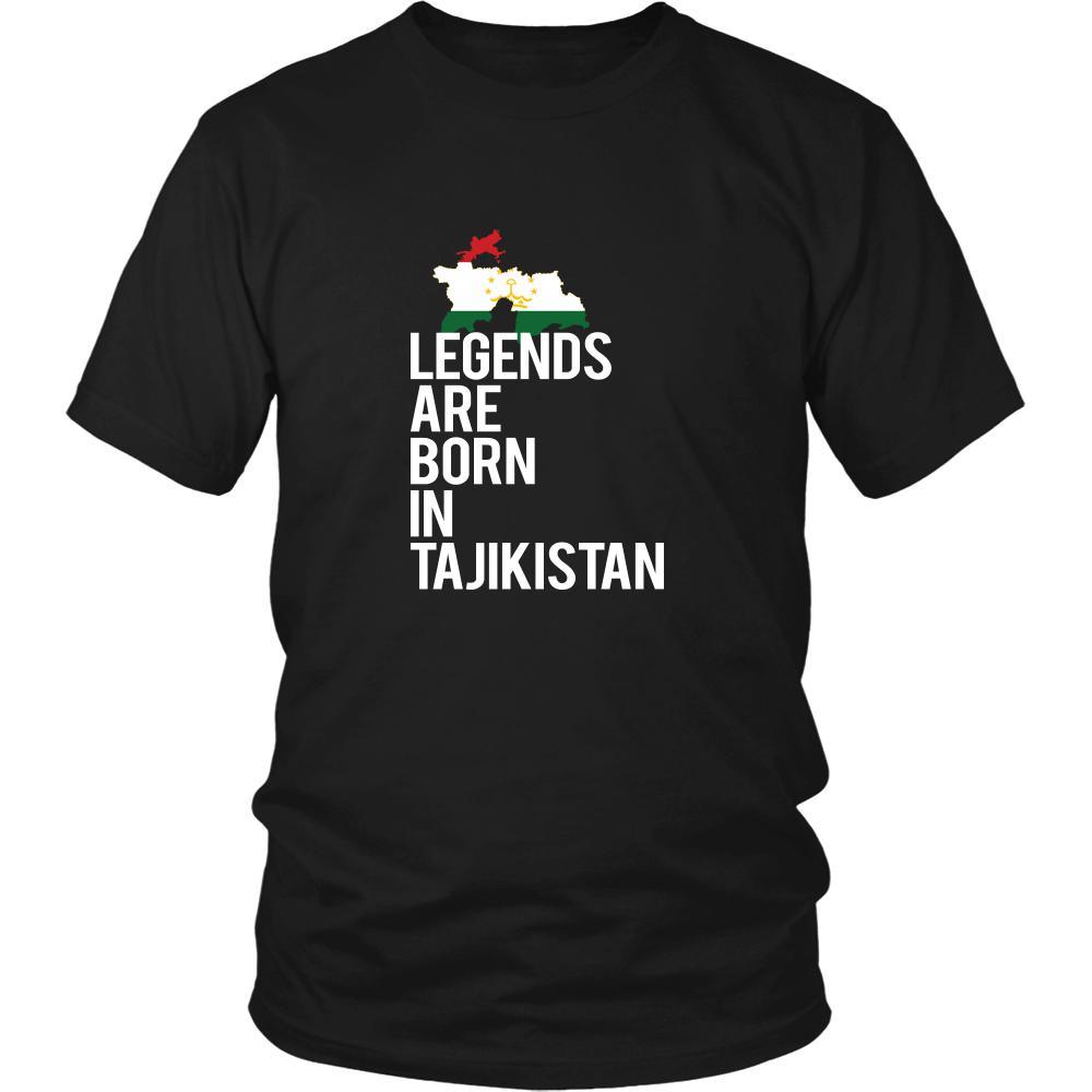 Tajikistan Shirt - Legends are born in Tajikistan - National Heritage Gift-T-shirt-Teelime | shirts-hoodies-mugs