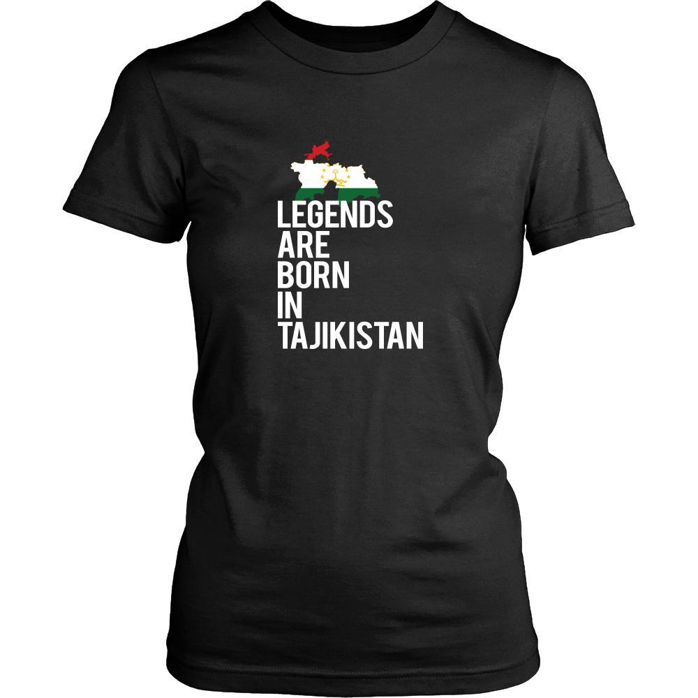 Tajikistan Shirt - Legends are born in Tajikistan - National Heritage Gift-T-shirt-Teelime | shirts-hoodies-mugs