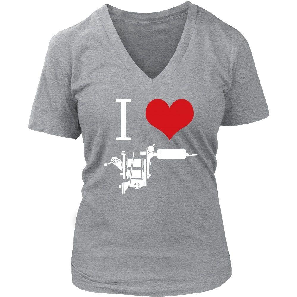 Tattoo T Shirt - I love inks Tattoo Inspired Artists-T-shirt-Teelime | shirts-hoodies-mugs