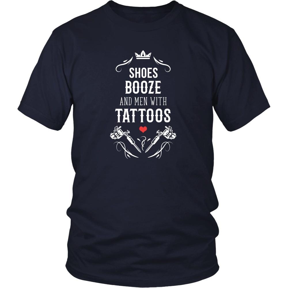 Tattoo T Shirt - Shoes booze and men with Tattoo-T-shirt-Teelime | shirts-hoodies-mugs