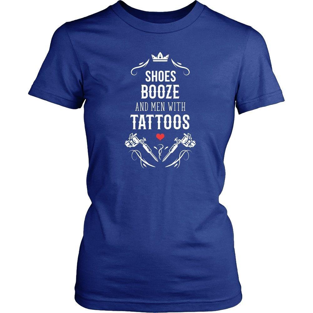 Tattoo T Shirt - Shoes booze and men with Tattoo-T-shirt-Teelime | shirts-hoodies-mugs