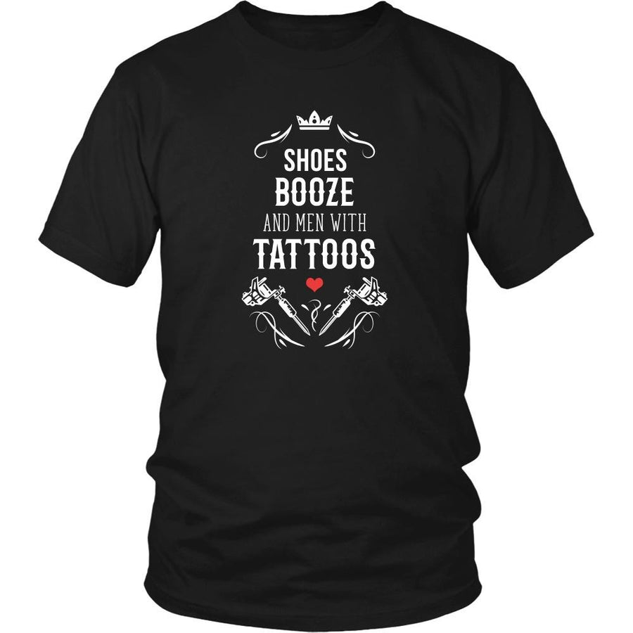 Tattoo T Shirt - Shoes booze and men with Tattoo-T-shirt-Teelime | shirts-hoodies-mugs