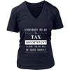 Tax Accountant Shirt - Everyone relax the Tax Accountant here, the day will be save shortly - Profession Gift-T-shirt-Teelime | shirts-hoodies-mugs