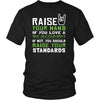 Tax Accountant Shirt - Raise your hand if you love Tax Accountant, if not raise your standards - Profession Gift-T-shirt-Teelime | shirts-hoodies-mugs