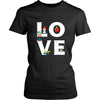 Teacher - LOVE Teacher - School Profession/Job Shirt-T-shirt-Teelime | shirts-hoodies-mugs