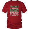 Teacher Shirt - Teacher because badass mother fucker isn't an official job title - Profession Gift-T-shirt-Teelime | shirts-hoodies-mugs