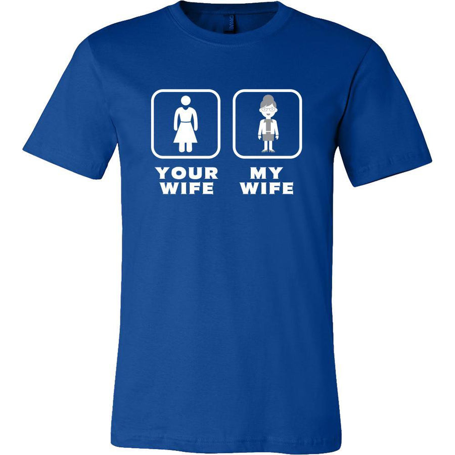 Teacher - Your wife My wife - Father's Day Profession/Job Shirt-T-shirt-Teelime | shirts-hoodies-mugs