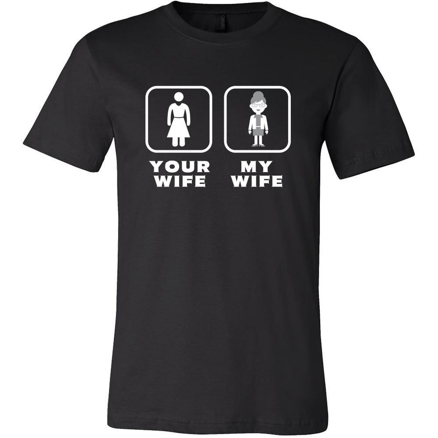 Teacher - Your wife My wife - Father's Day Profession/Job Shirt-T-shirt-Teelime | shirts-hoodies-mugs