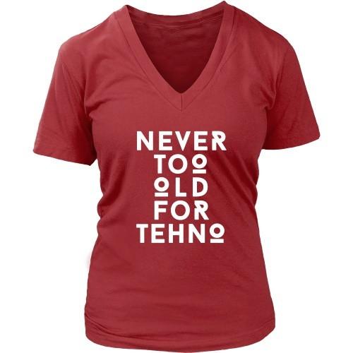 Techno T Shirt - Never too Old for Techno-T-shirt-Teelime | shirts-hoodies-mugs