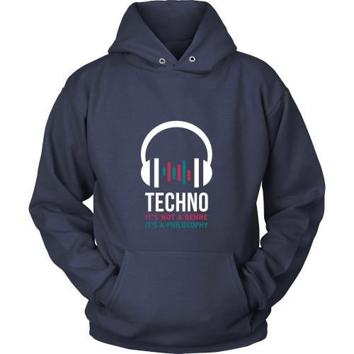 Techno T Shirt - Techno It's not a genre It's a philosophy-T-shirt-Teelime | shirts-hoodies-mugs