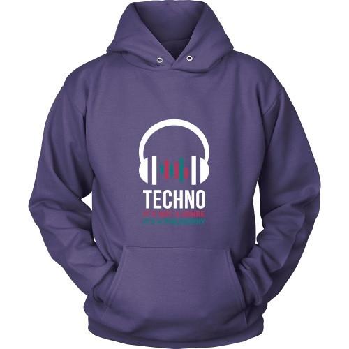 Techno T Shirt - Techno It's not a genre It's a philosophy-T-shirt-Teelime | shirts-hoodies-mugs