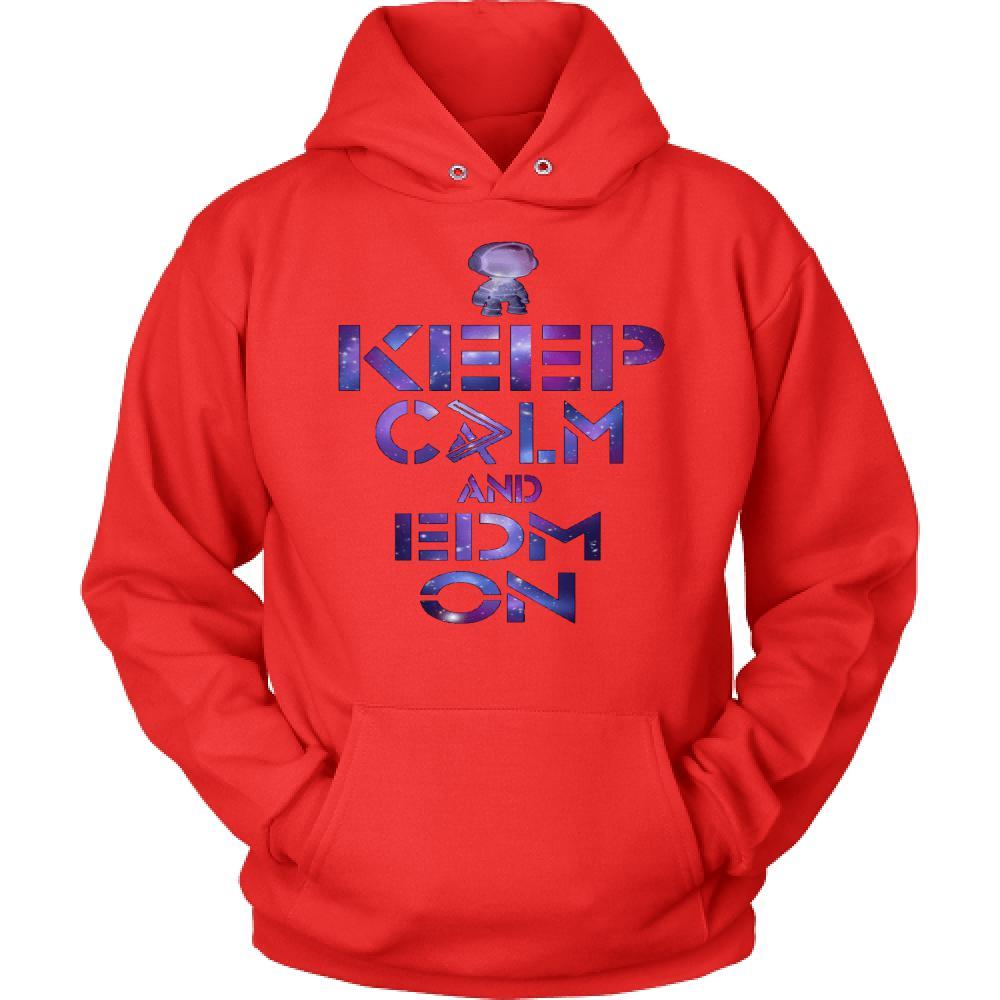 Techno T shirts - Keep Calm and EDM ON-T-shirt-Teelime | shirts-hoodies-mugs