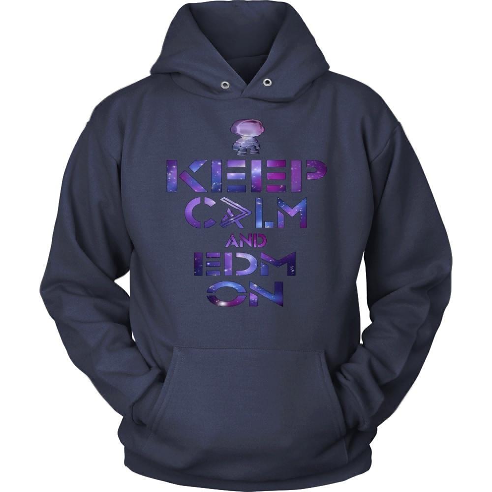 Techno T shirts - Keep Calm and EDM ON-T-shirt-Teelime | shirts-hoodies-mugs