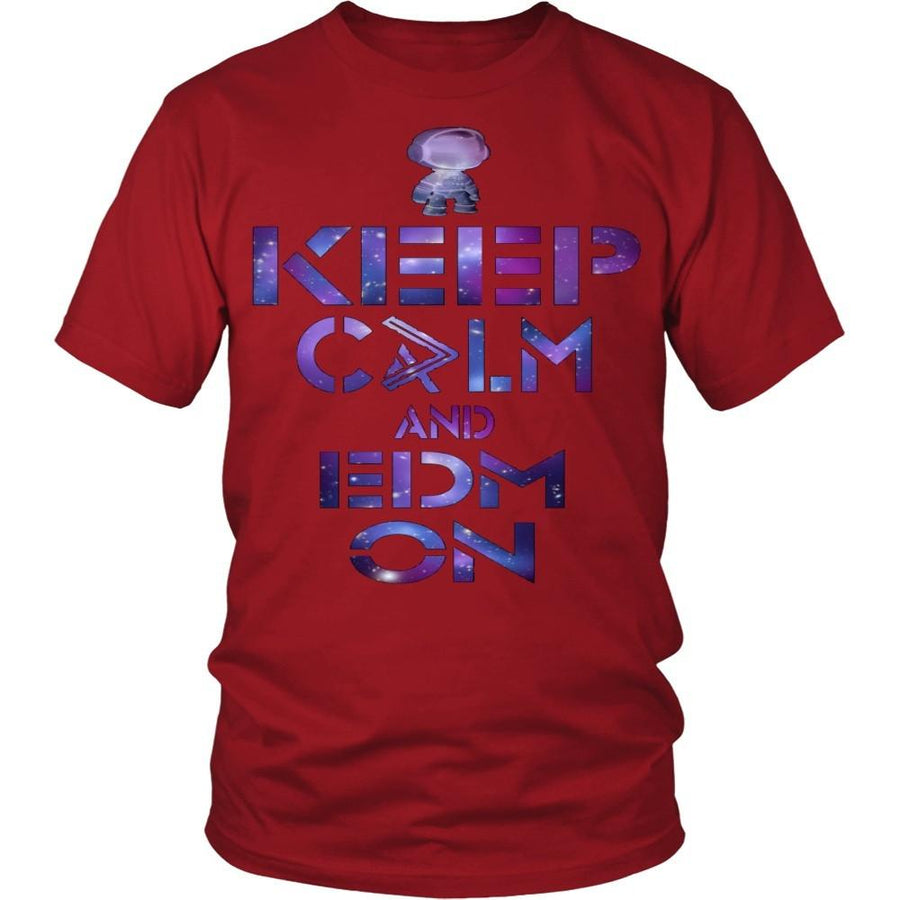 Techno T shirts - Keep Calm and EDM ON-T-shirt-Teelime | shirts-hoodies-mugs