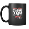 Tennis Dear Lord, thank you for Tennis Amen. 11oz Black Mug-Drinkware-Teelime | shirts-hoodies-mugs