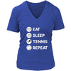 Tennis - Eat Sleep Tennis Repeat - Tennis Sport Shirt-T-shirt-Teelime | shirts-hoodies-mugs