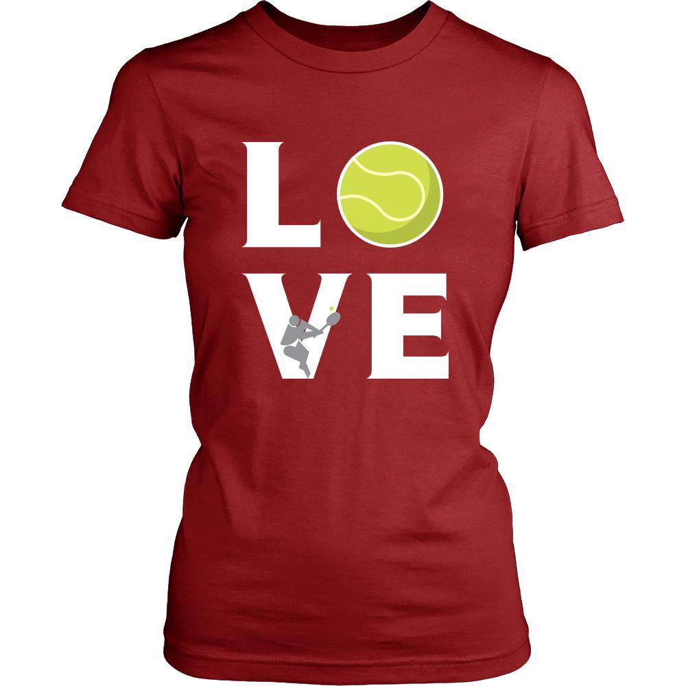 Tennis - LOVE Tennis - Sport Player Shirt-T-shirt-Teelime | shirts-hoodies-mugs