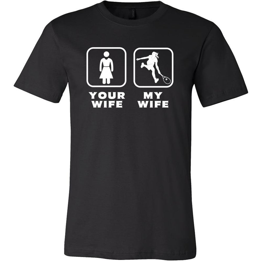 Tennis Player - Your wife My wife - Father's Day Sport Shirt-T-shirt-Teelime | shirts-hoodies-mugs