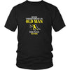 Tennis Shirt - Never underestimate an old man who plays tennis Grandfather Hobby Gift-T-shirt-Teelime | shirts-hoodies-mugs
