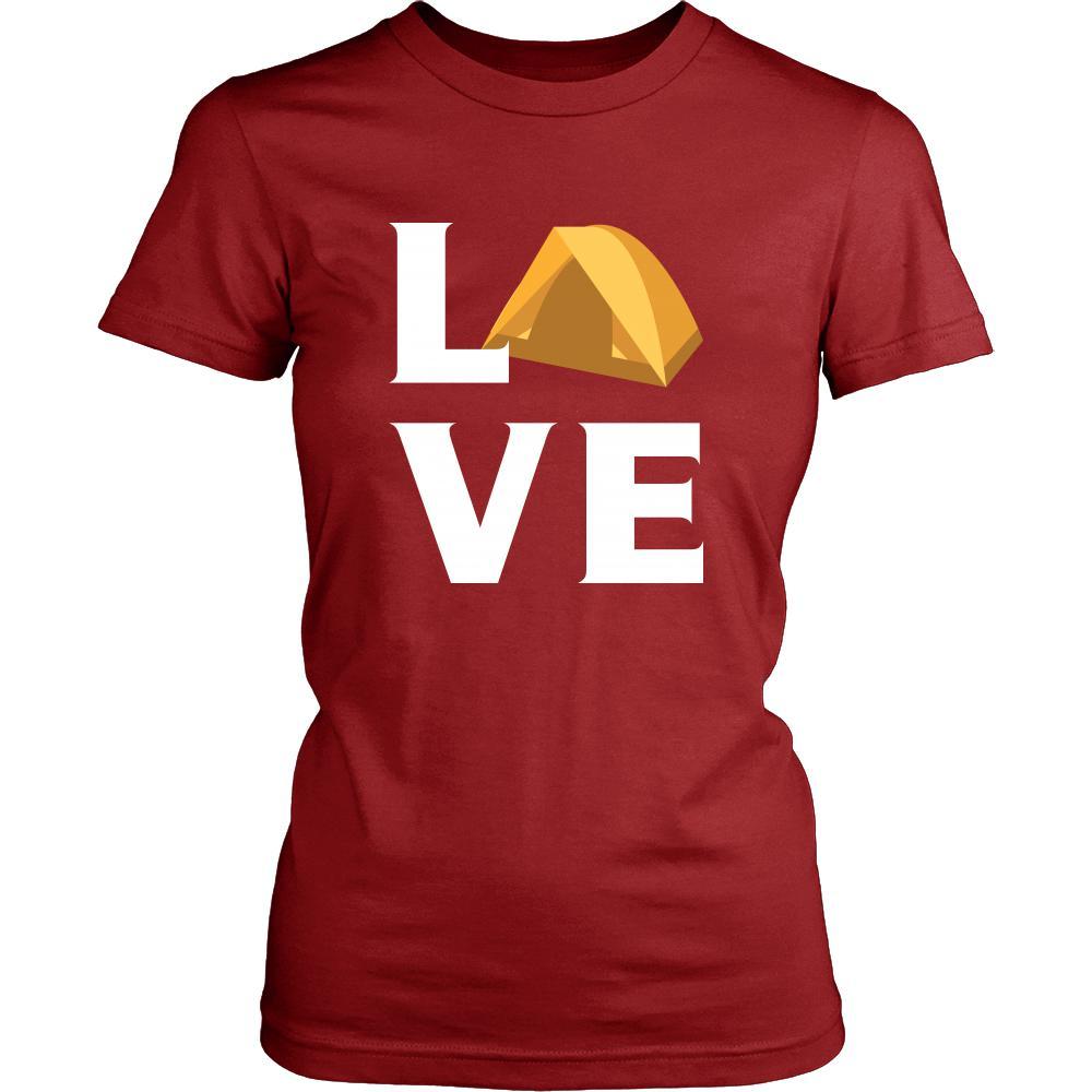 Tent - LOVE Tent - Camp Hobby Shirt-T-shirt-Teelime | shirts-hoodies-mugs
