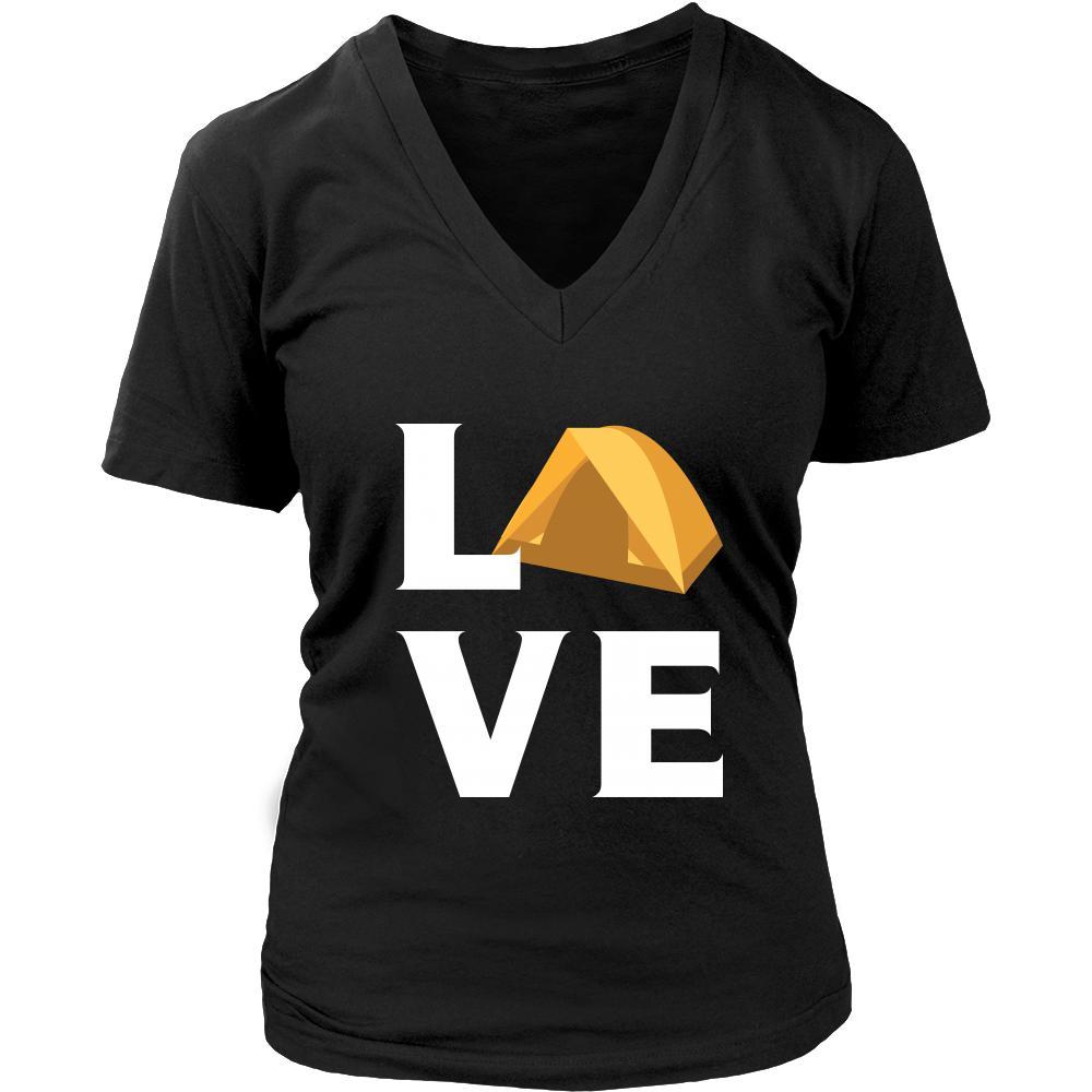 Tent - LOVE Tent - Camp Hobby Shirt-T-shirt-Teelime | shirts-hoodies-mugs
