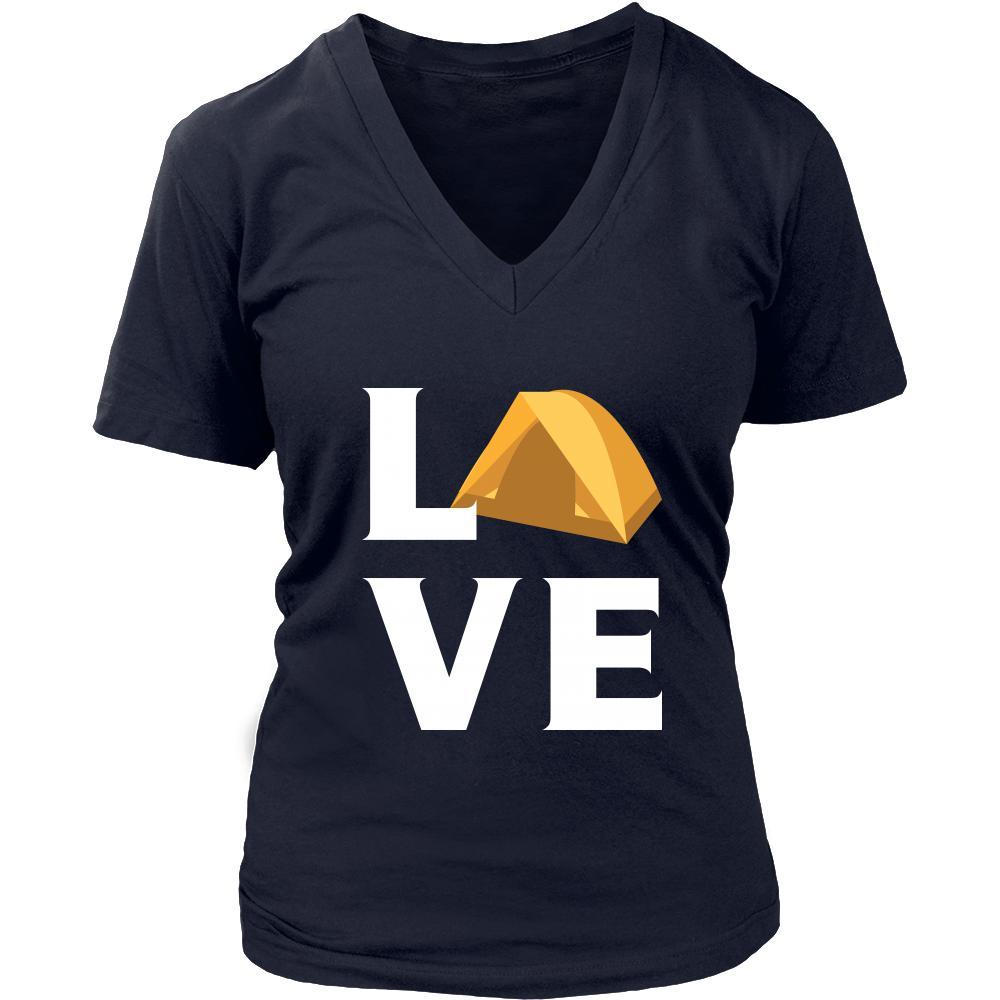 Tent - LOVE Tent - Camp Hobby Shirt-T-shirt-Teelime | shirts-hoodies-mugs