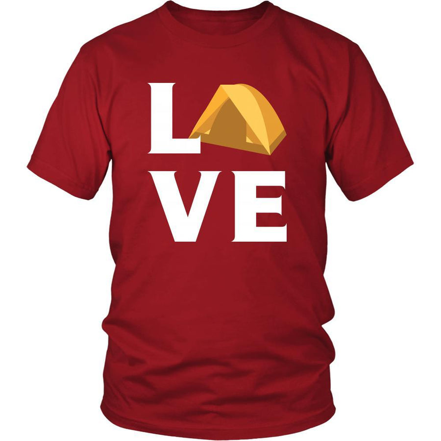 Tent - LOVE Tent - Camp Hobby Shirt-T-shirt-Teelime | shirts-hoodies-mugs