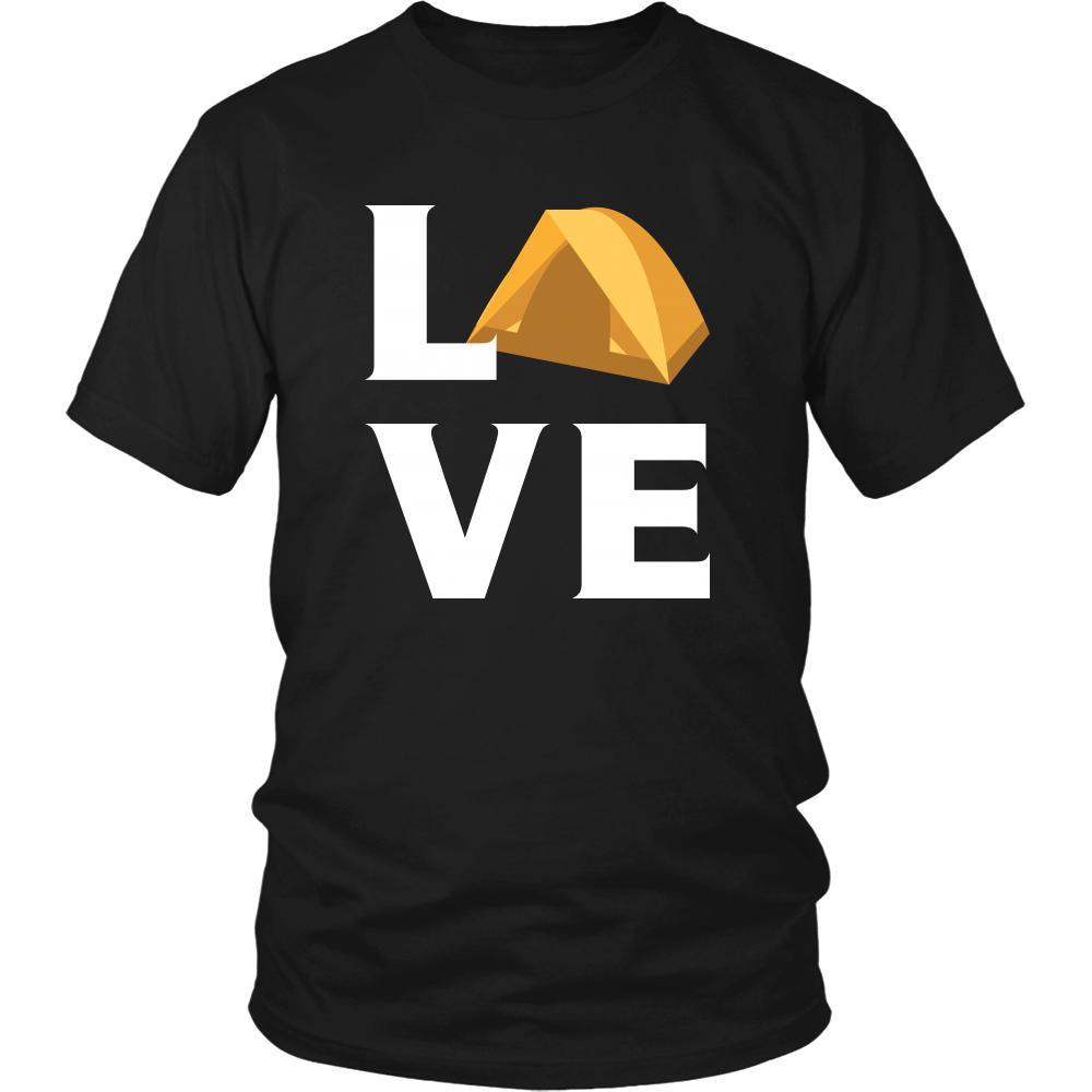 Tent - LOVE Tent - Camp Hobby Shirt-T-shirt-Teelime | shirts-hoodies-mugs