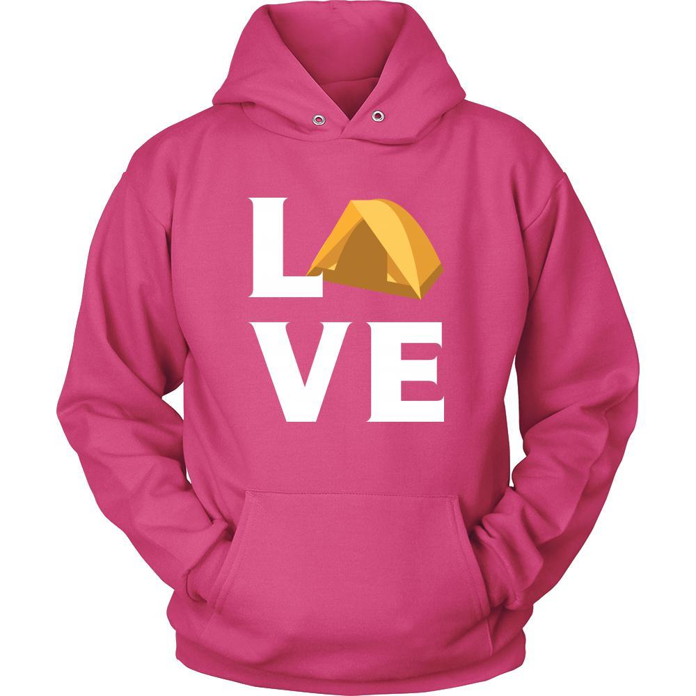 Tent - LOVE Tent - Camp Hobby Shirt-T-shirt-Teelime | shirts-hoodies-mugs
