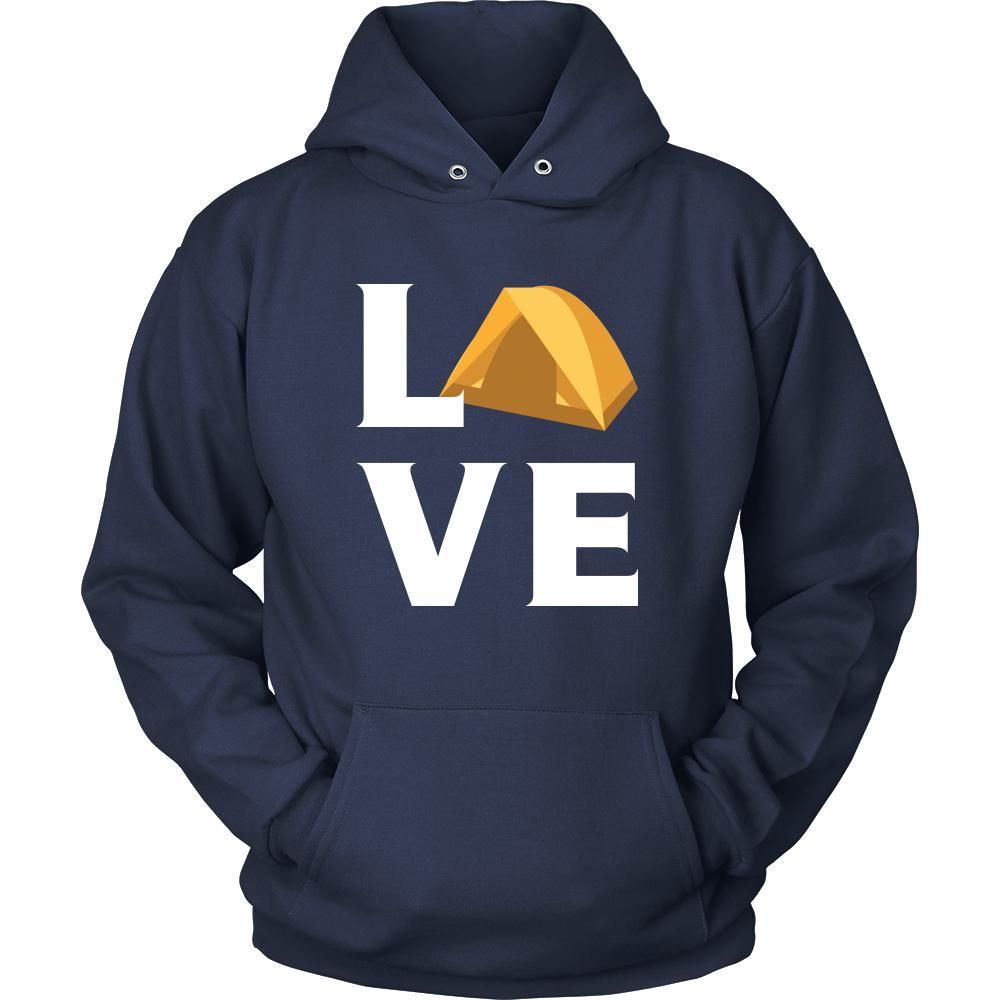 Tent - LOVE Tent - Camp Hobby Shirt-T-shirt-Teelime | shirts-hoodies-mugs