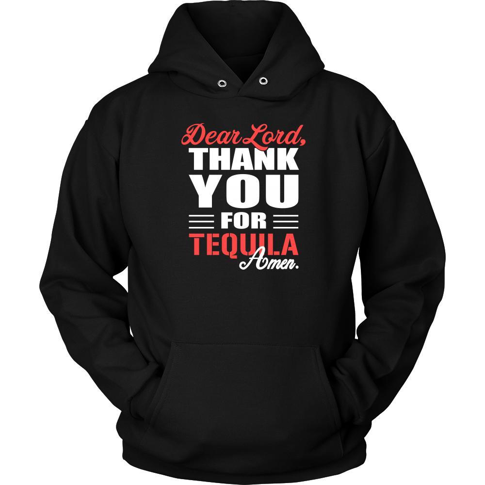 Tequila Shirt - Dear Lord, thank you for Tequila Amen- Drink Lover-T-shirt-Teelime | shirts-hoodies-mugs
