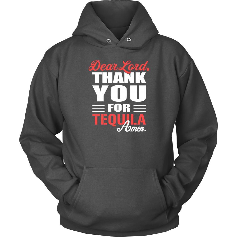 Tequila Shirt - Dear Lord, thank you for Tequila Amen- Drink Lover-T-shirt-Teelime | shirts-hoodies-mugs